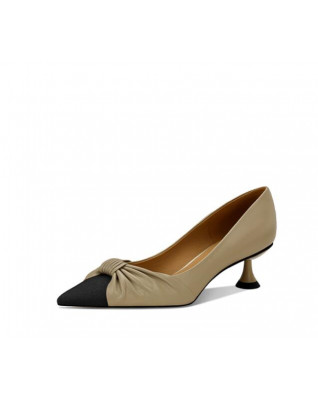 New elegant temperament pointy toe high heels
