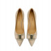 pointed toe bowknot pumps