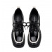 Lace-Up Preppy Platform Loafers