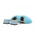 Summer celebrity light luxury mink sandals