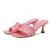 Women's Pink Fashion Women's Stiletto Sandals